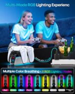 PS5 Controller Charger, OIVO PS5 Charging Station for Dualsense Controller, PS5 Controller Charger Station with Fast Charging AC Adapter, PS5 Charger for PlayStation 5 Dual Controller - Image 2